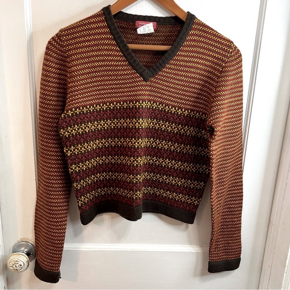Vintage Esprit wool blend V-neck sweater - Picture 2 of 5